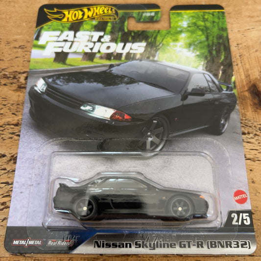 Hot Wheels Premium Fast & Furious Nissan Skyline R32 GTR
