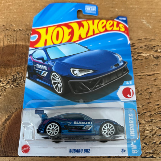 Hot Wheels Mainline US Card Subaru BRZ