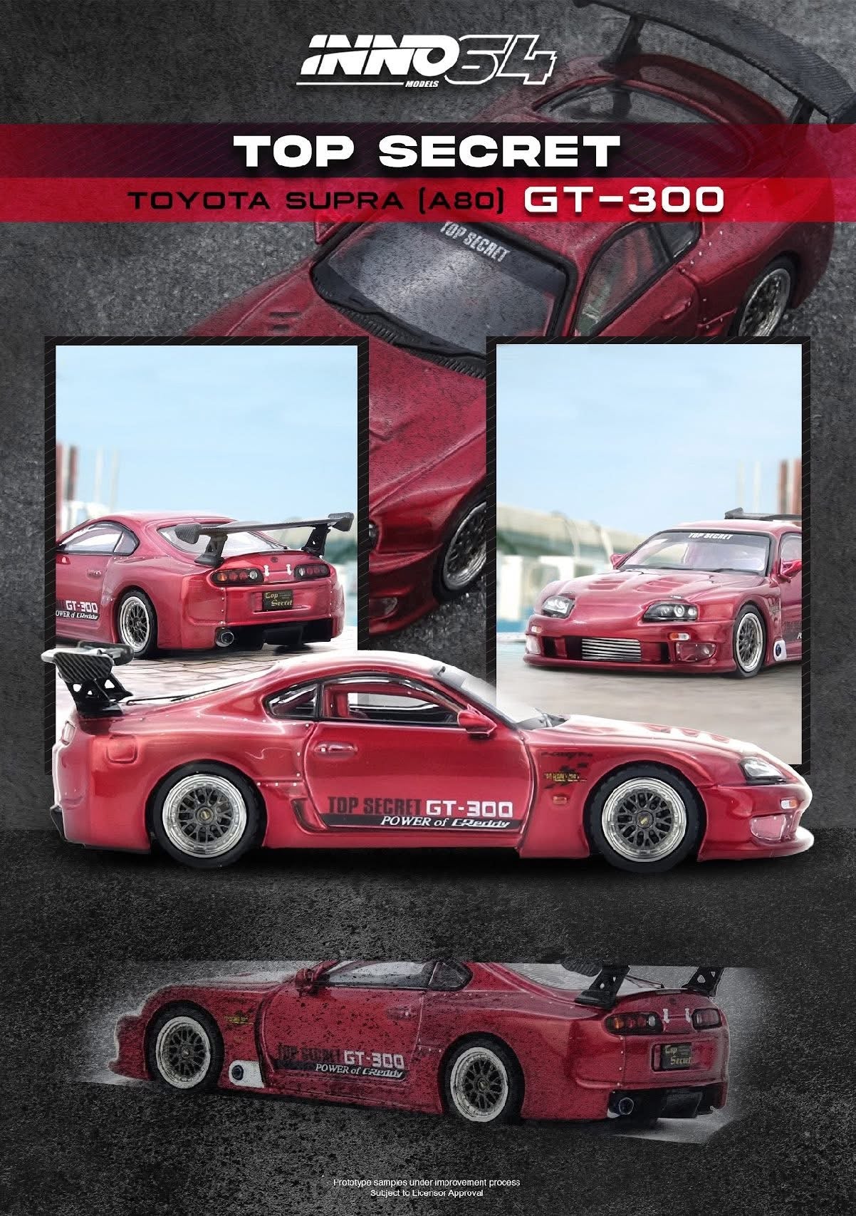 Inno64 Toyota Supra A80 Top Secret GT300