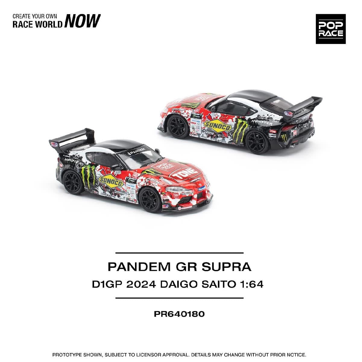 Pop Race Pandem Toyota GR Supra D1GP 2024