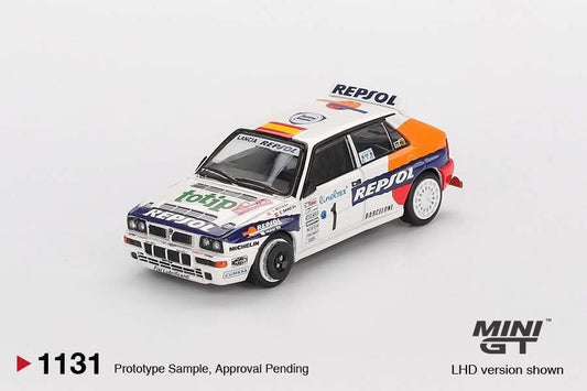 Mini GT Lancia Delta HF Integrale Evoluzione 1993 Rallye Monte Carlo #1131