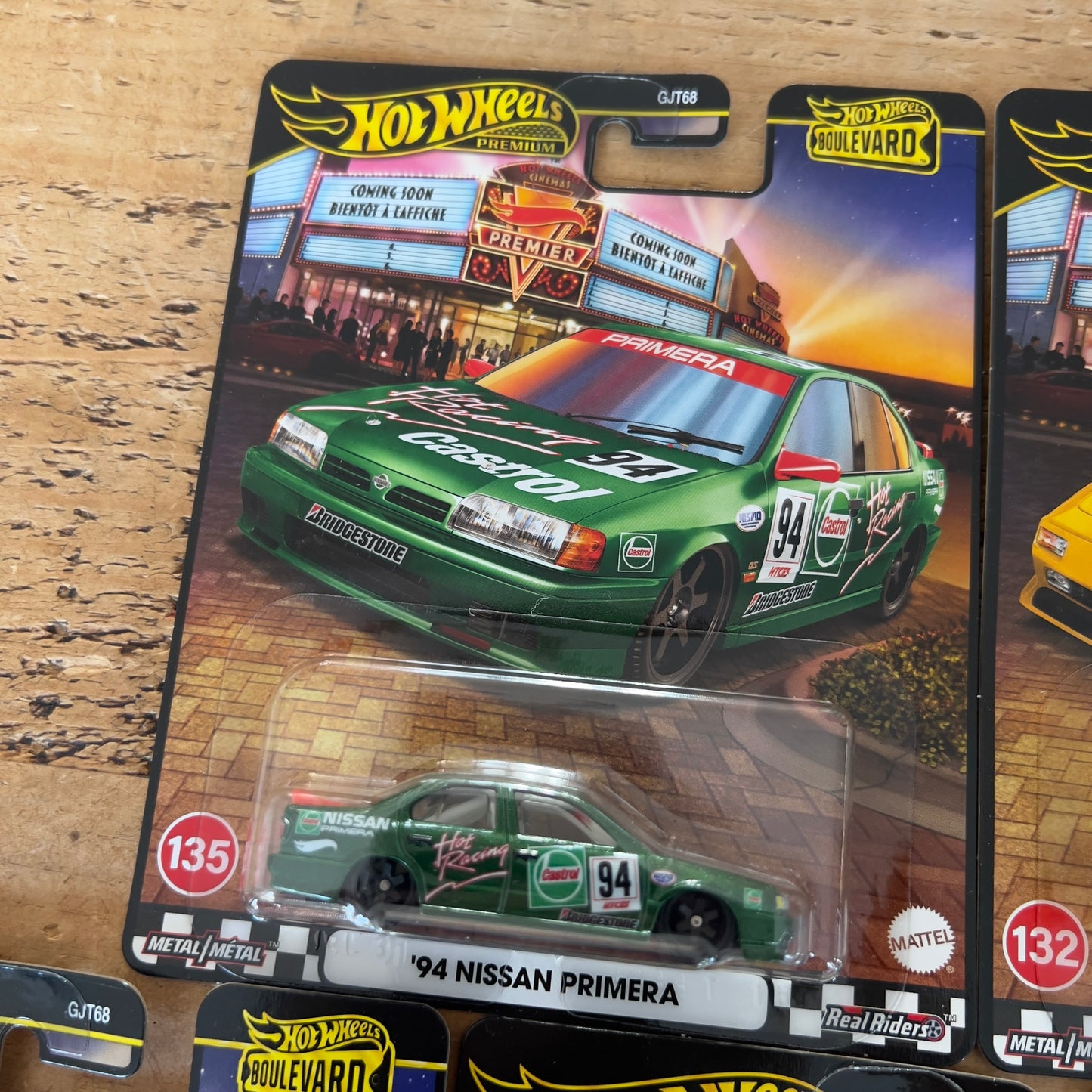 Hot Wheels Premium Boulevard Full Set Of 5 131-135