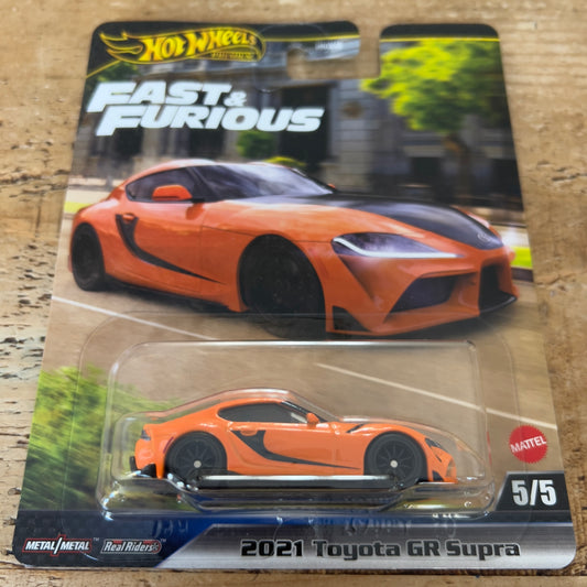 Hot Wheels Premium Fast & Furious 2021 Toyota GR Supra