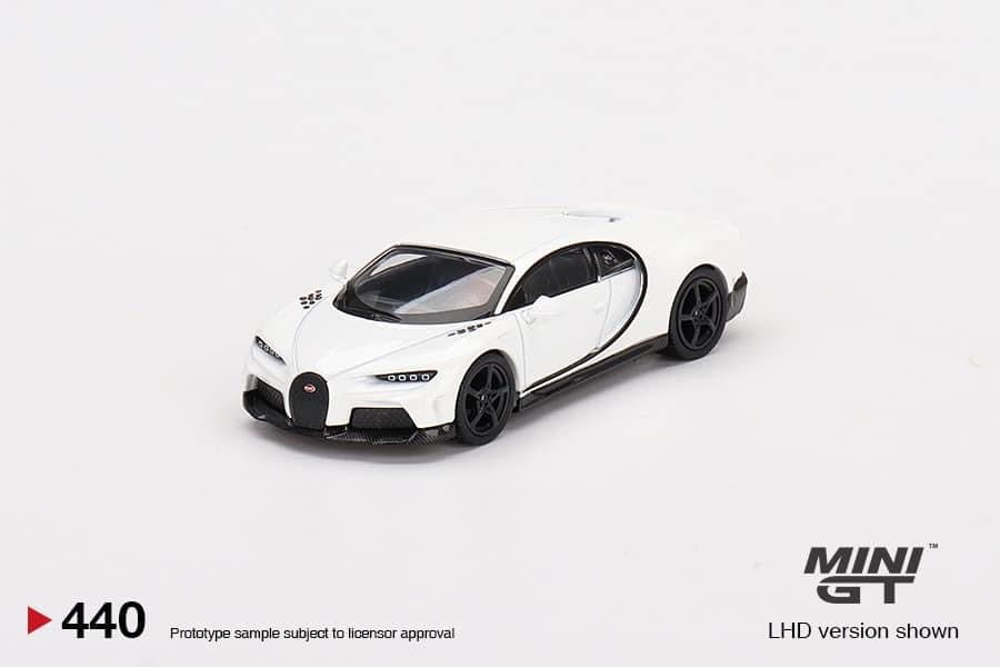 Mini GT Bugatti Chiron Super Sport White #440