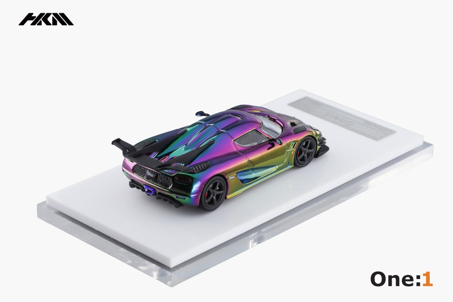 HKM Model Koenigsegg Agera One:1 Electroplated Green Purple