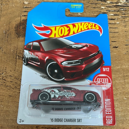 Hot Wheels US Exclusive Red Edition 15’ Dodge Charger SRT