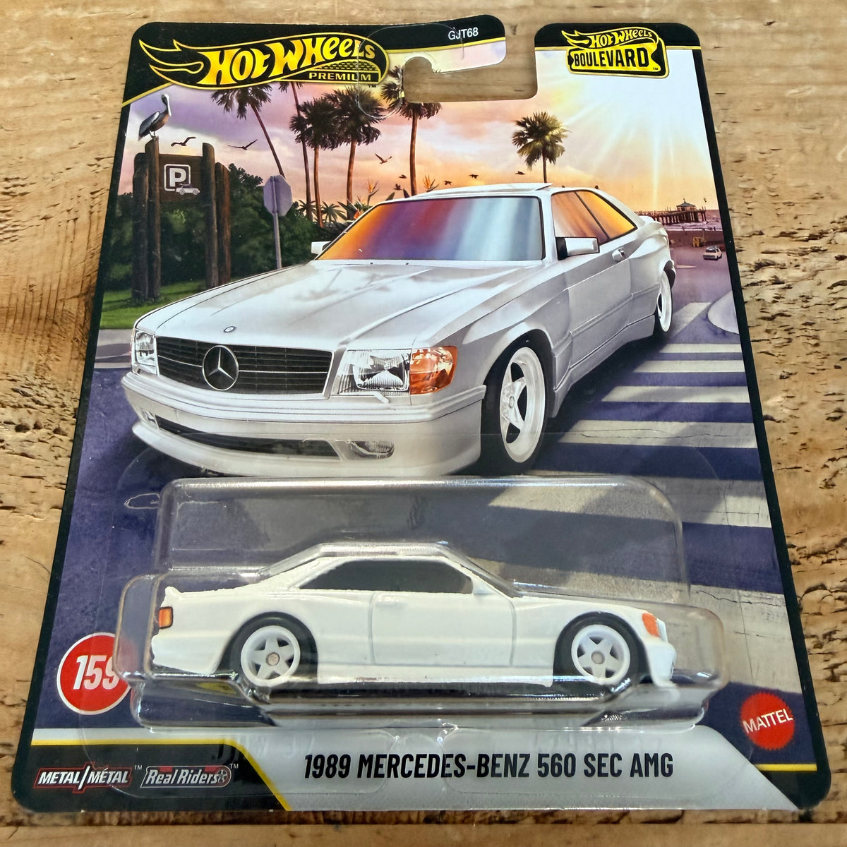 Hot Wheels Premium Boulevard 1989 Mercedes Benz 560 SEC AMG