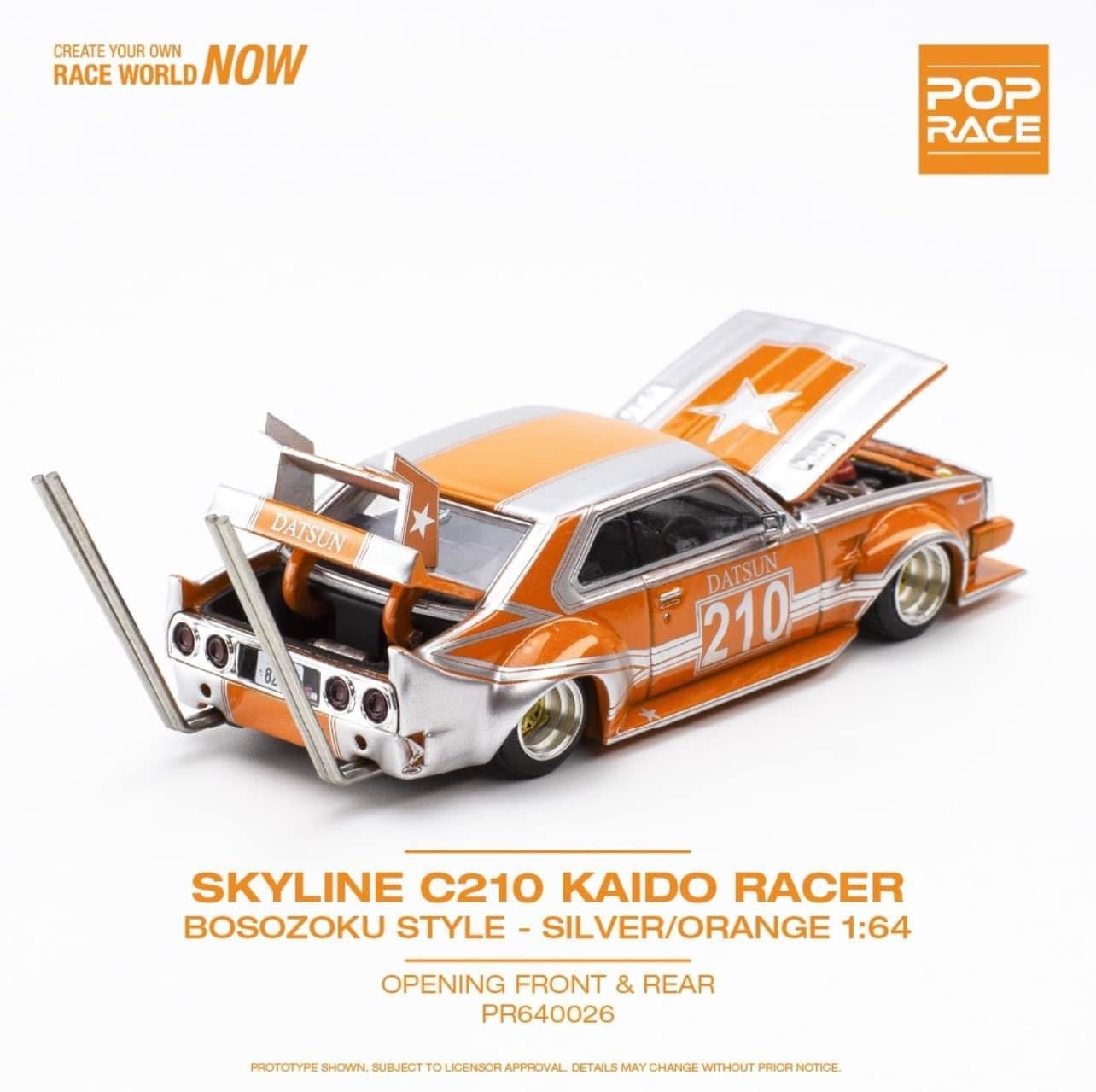 Pop Race Nissan Skyline C210 Kaido Racer Bosozuku Style
