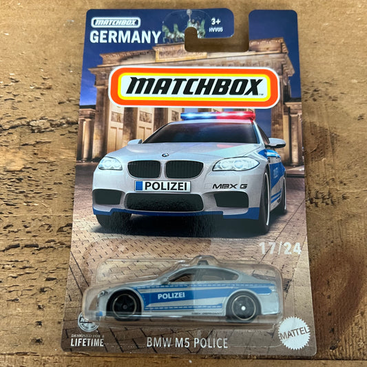 Matchbox US Exclusive BMW M5 Police