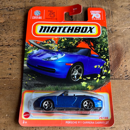 Matchbox Porsche 911 Carrera Cabriolet