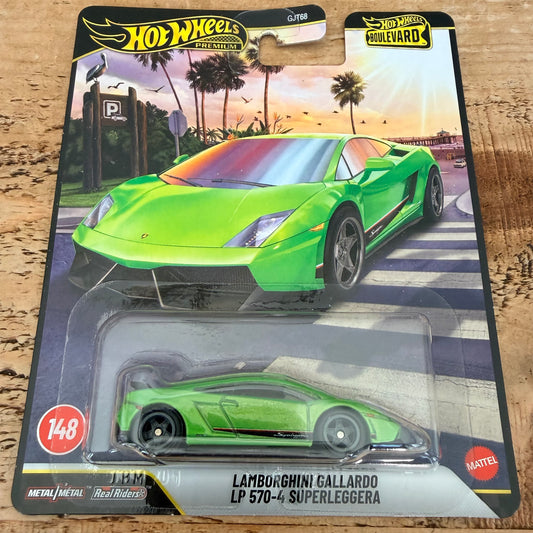 Hot Wheels Premium Boulevard Lamborghini Gallardo LP 570-4 Superlegga