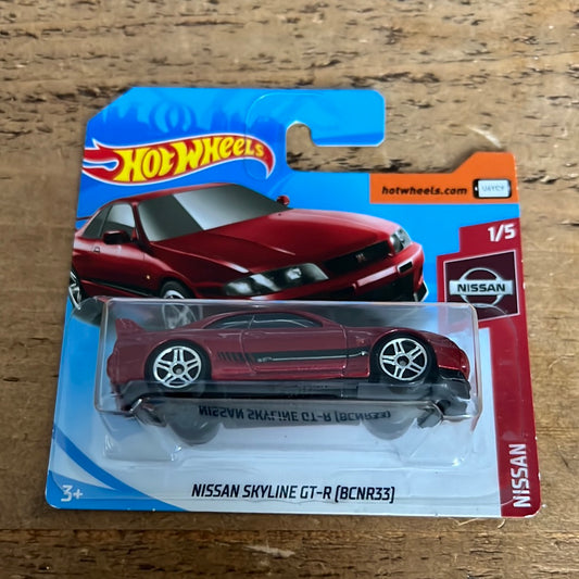 Hot Wheels Mainline Nissan Skyline R33 GTR