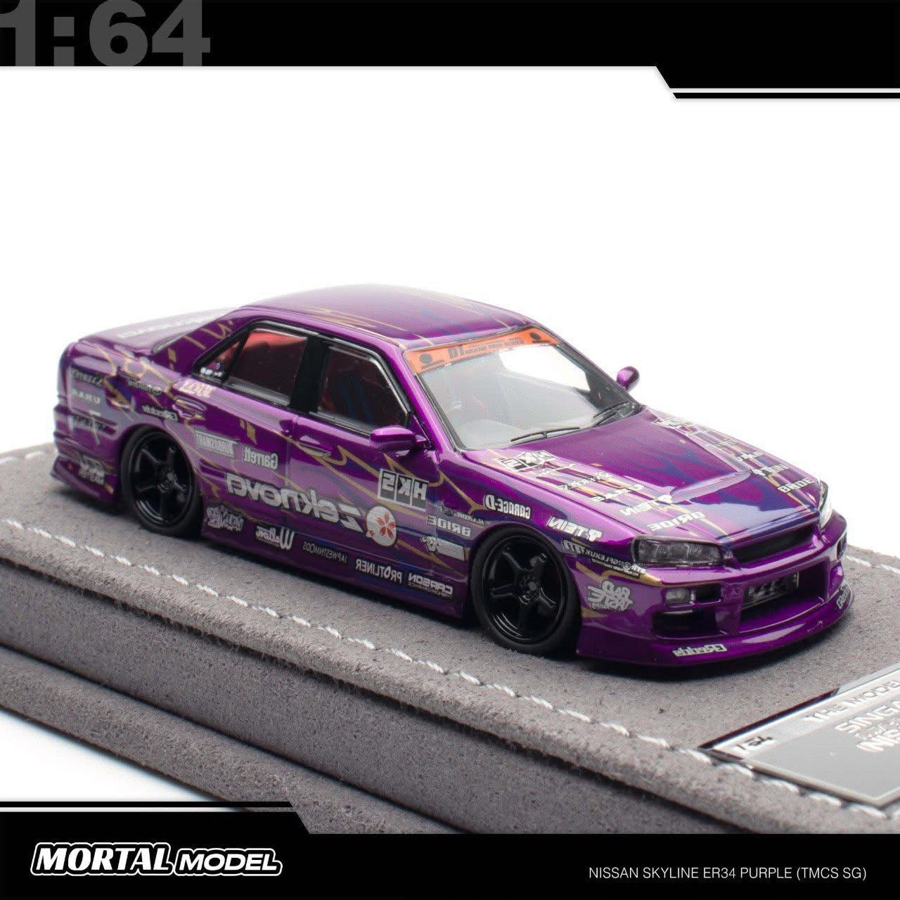Mortal Model Singapore Event Exclusive Nissan Skyline ER34 Urus Pearl Purple