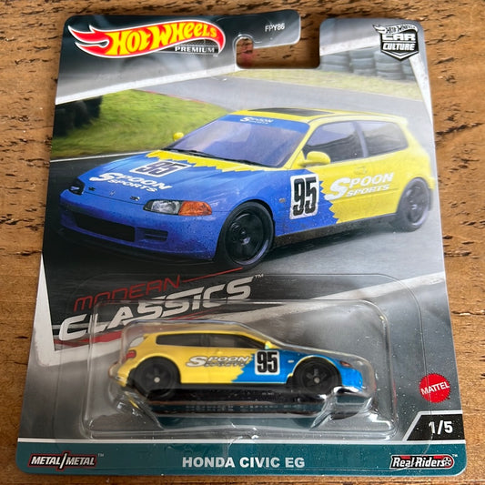 Hot Wheels Premium Modern Classics Honda Civic EG Spoon Sports