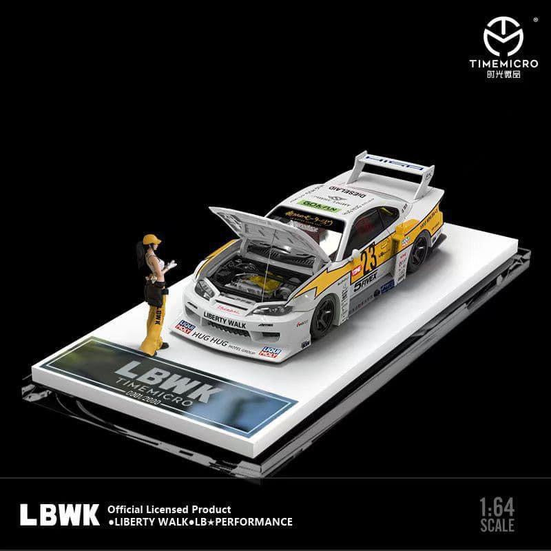 Time Micro Nissan Silvia S15 LBWK With Figure