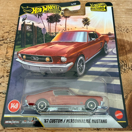 Hot Wheels Premium Boulevard ‘67 Custom Ford Mustang
