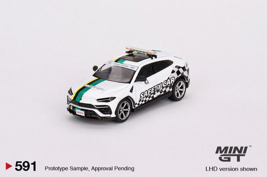 Mini GT Lamborghini Urus 2022 Macau GP Official Safety Car #591