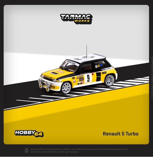 Tarmac Works Renault 5 Turbo Monte Carlo Rally 1981 Winner