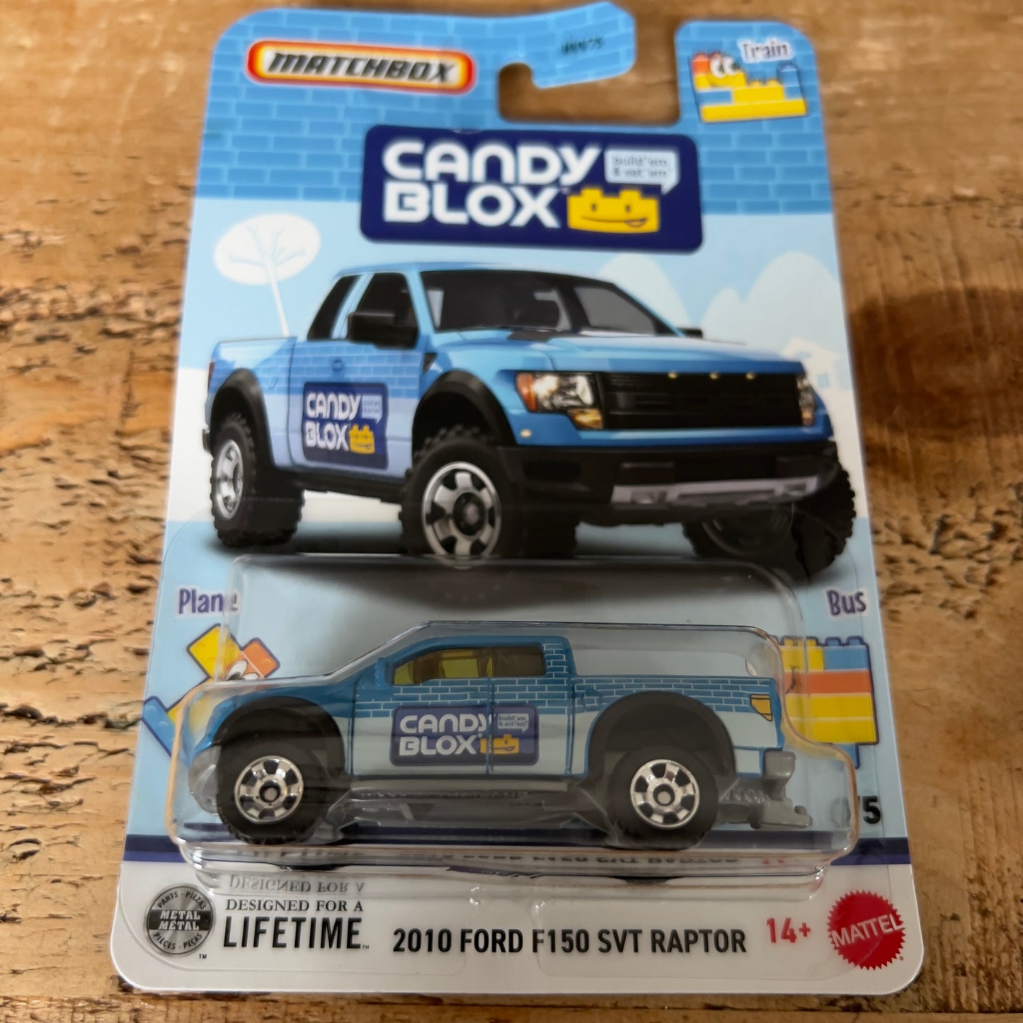 Matchbox US Exclusive Candy Series Blox 2010 Ford Ranger F150 Raptor