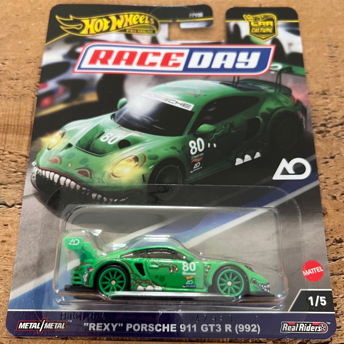 Hot Wheels Premium Race Day Porsche 911 GT3 R Rexy