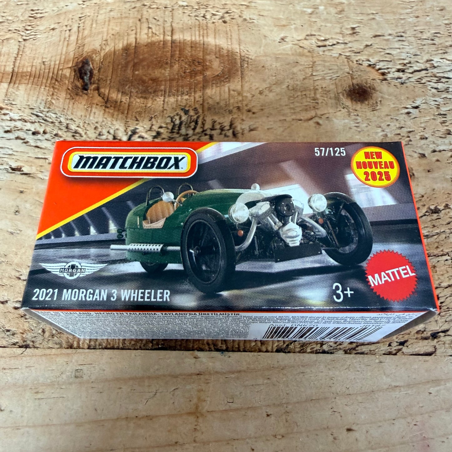 Matchbox Power Grabs 2021 Morgan 3 Wheeler