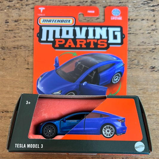 Matchbox Moving Parts Tesla Model 3