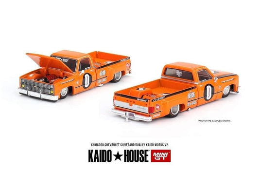 Mini GT x Kaido House Chevrolet Silverado Dually V2 #090