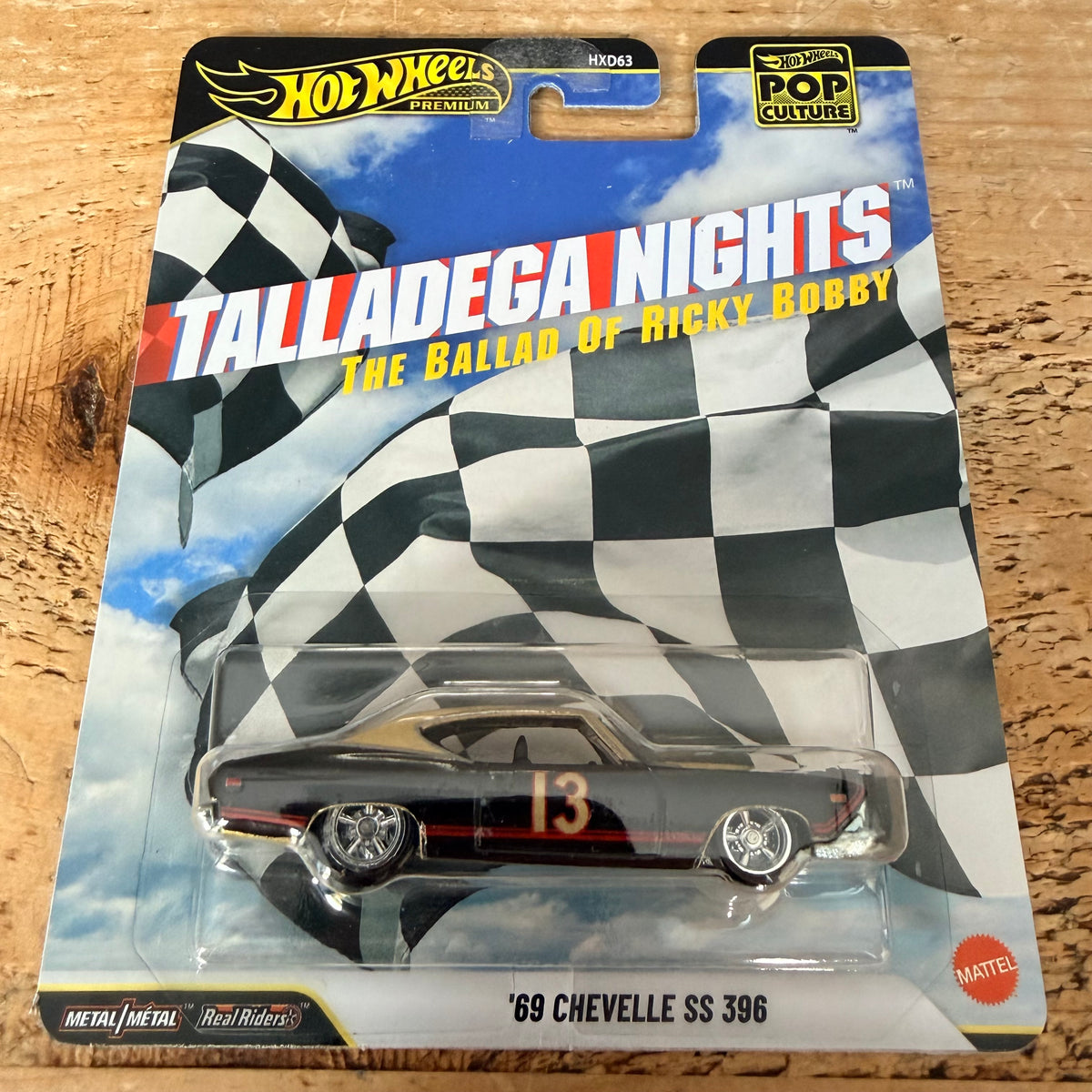 Hot Wheels Premium Pop Culture Talladega Nights ‘69 Chevelle SS 396