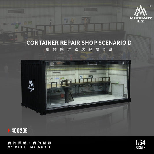 More Art Diorama Container Repair Shop Style D