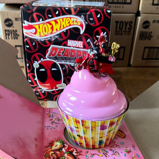 Hot Wheels SDCC Deadpool & Scooter Birthday Cake