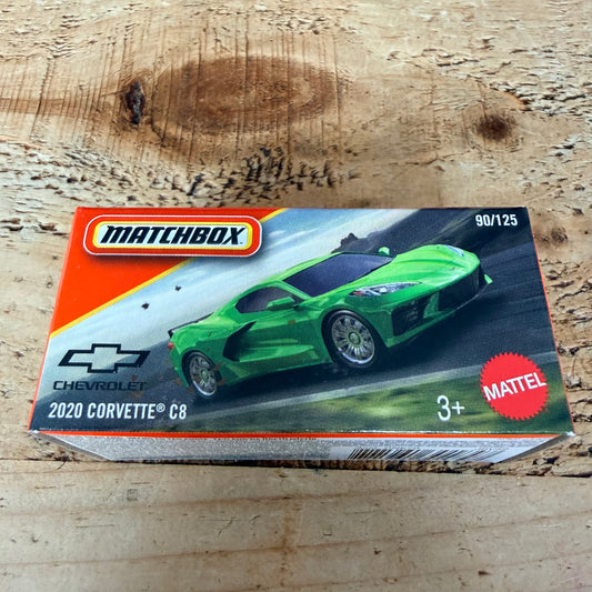 Matchbox Power Grabs 2020 Corvette C8