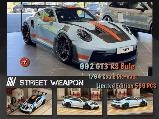 Street Warrior Gulf Porsche 992 GT3 RS