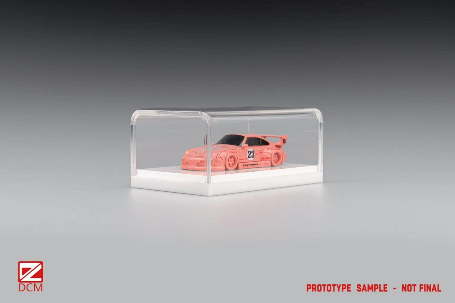 DCM Model Porsche 993 RWB Dark Pink 1/87 Scale