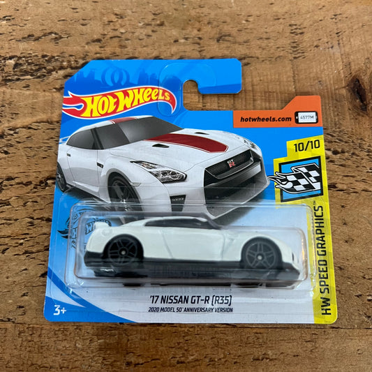 Hot Wheels Mainline ‘17 Nissan R35 GTR 50TH Anniversary