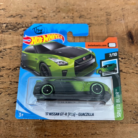 Hot Wheels Mainline T Fox Guaczilla ‘17 Nissan R35 GTR