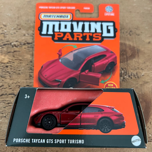 Matchbox Moving Parts Porsche Taycan GTS Sport Turismo