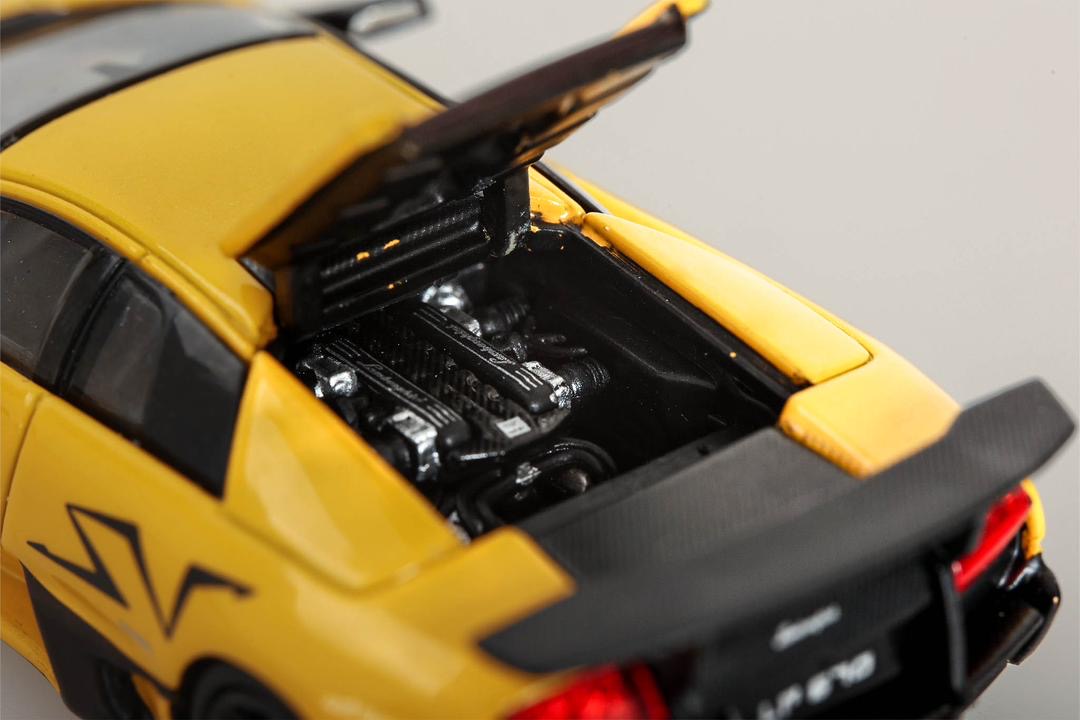 High Rev Model Lamborghini Murcielago LP670-4 SV Black