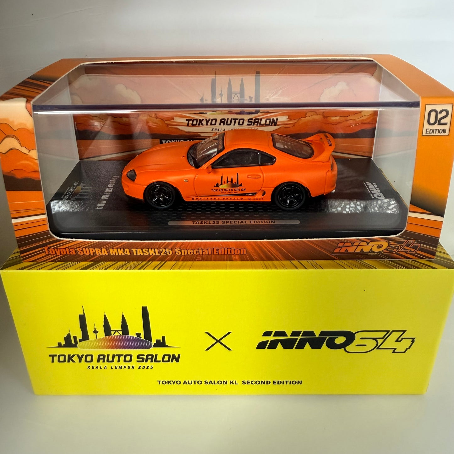 Inno64 Tokyo Auto Salon 2025 Exclusige Toyota Supra MK4 Chase
