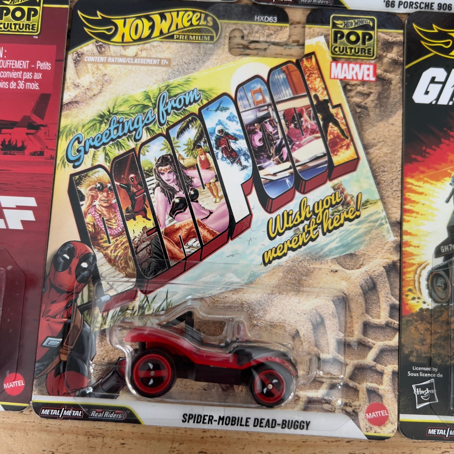 Hot Wheels Premium Pop Culture Full Set Of 5