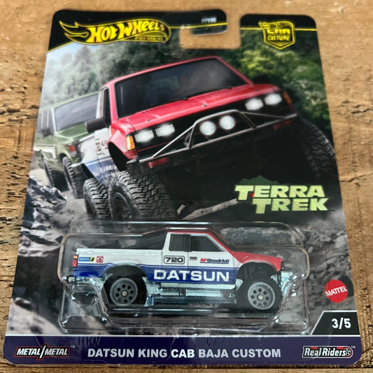 Hot Wheels Premium Terra Trek Datsun King Cab Baja Custom