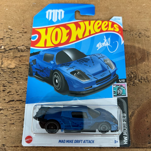 Hot Wheels Mainline Mad Mike Drift Attack