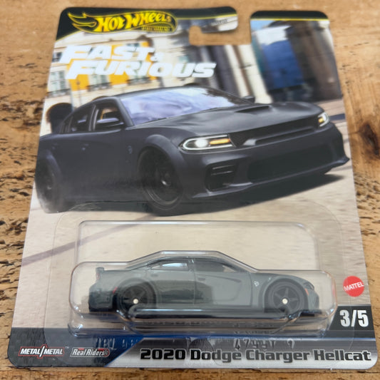 Hot Wheels Premium Fast & Furious 2020 Dodge Charger Hellcat