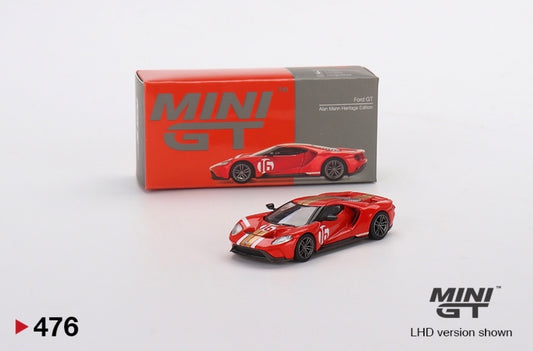 Mini GT Ford GT Alan Mann Heritage Edition #476