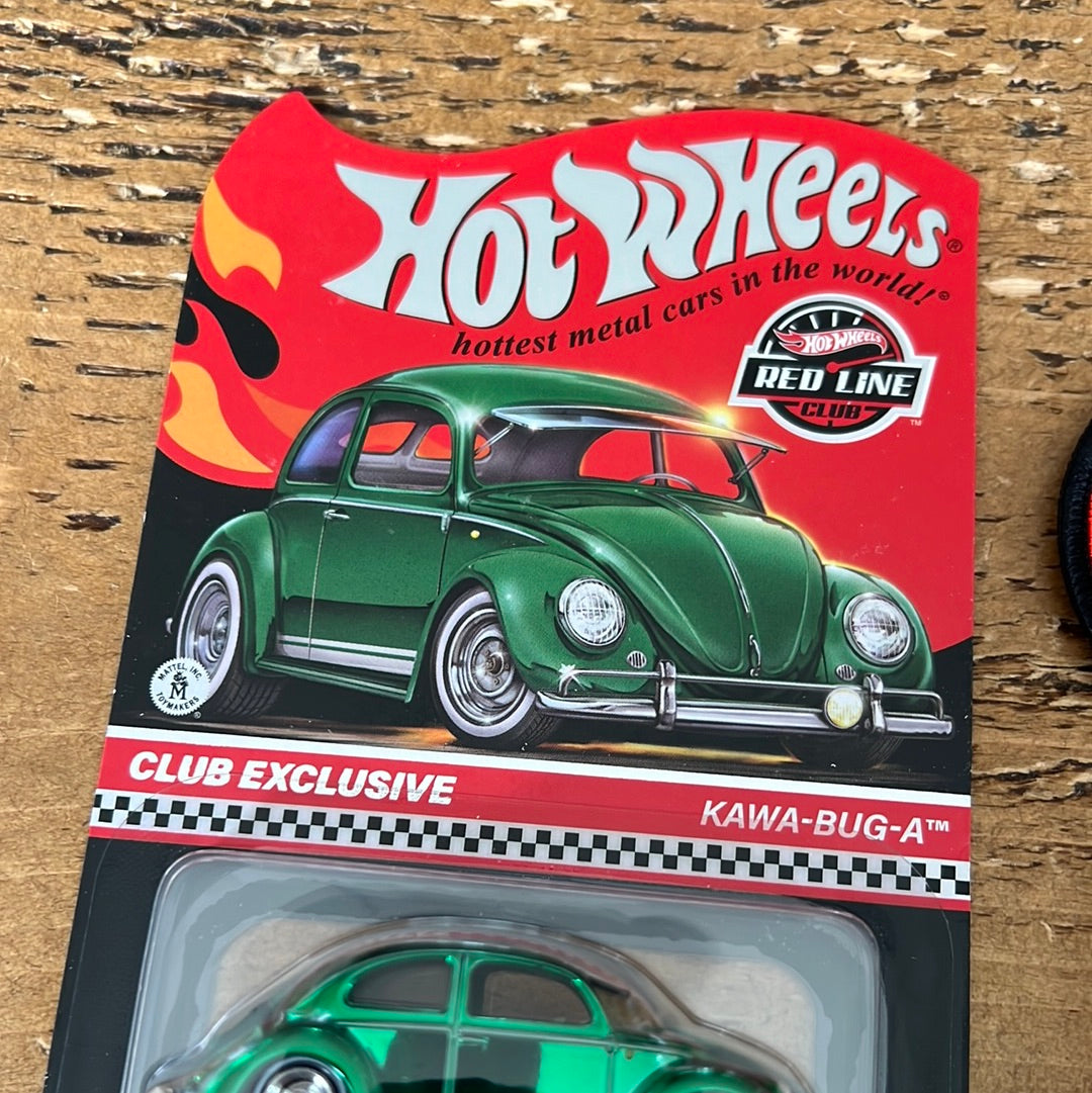 Hot Wheels RLC Volkswagen Beetle Kawa Bug A With Patch And Pin