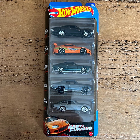 Hot Wheels Mainline Fast & Furious 5 Pack