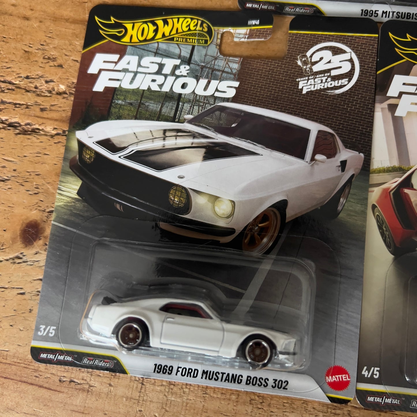 Hot Wheels Premium Fast & Furious Full Set Of 5