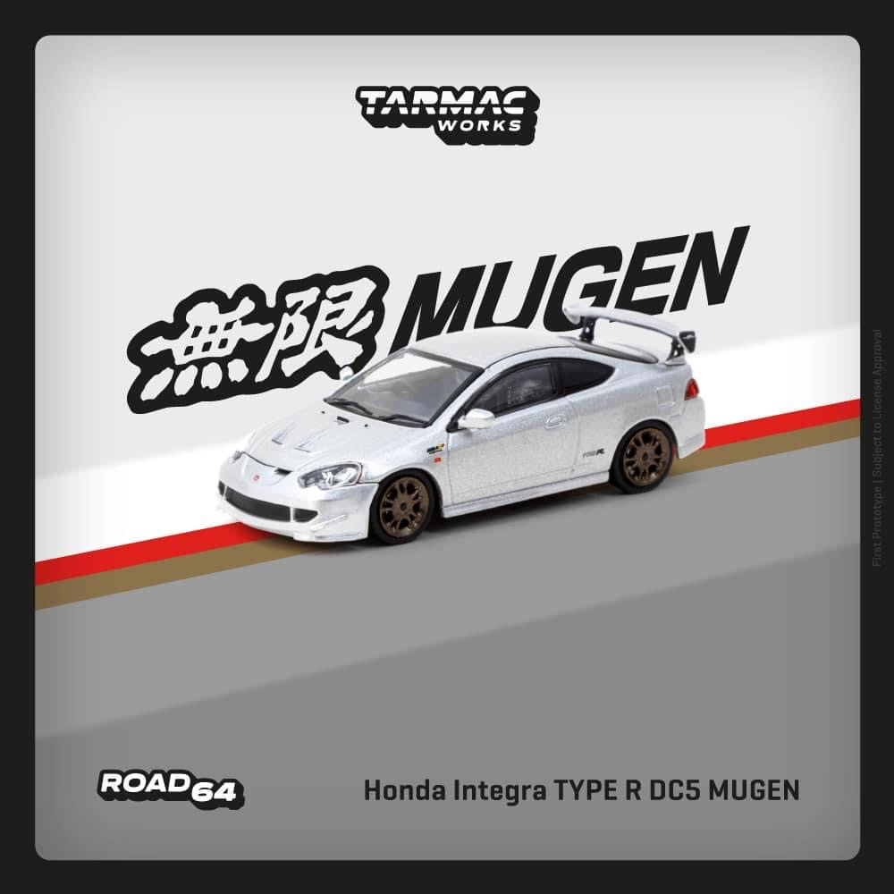 Tarmac Works Honda Integra DC5 Type R Mugen Silver