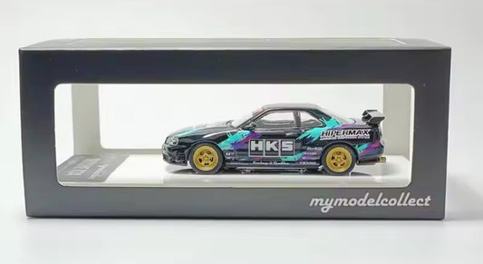 Model Collect Nissan Skyline R34 GTT HKS