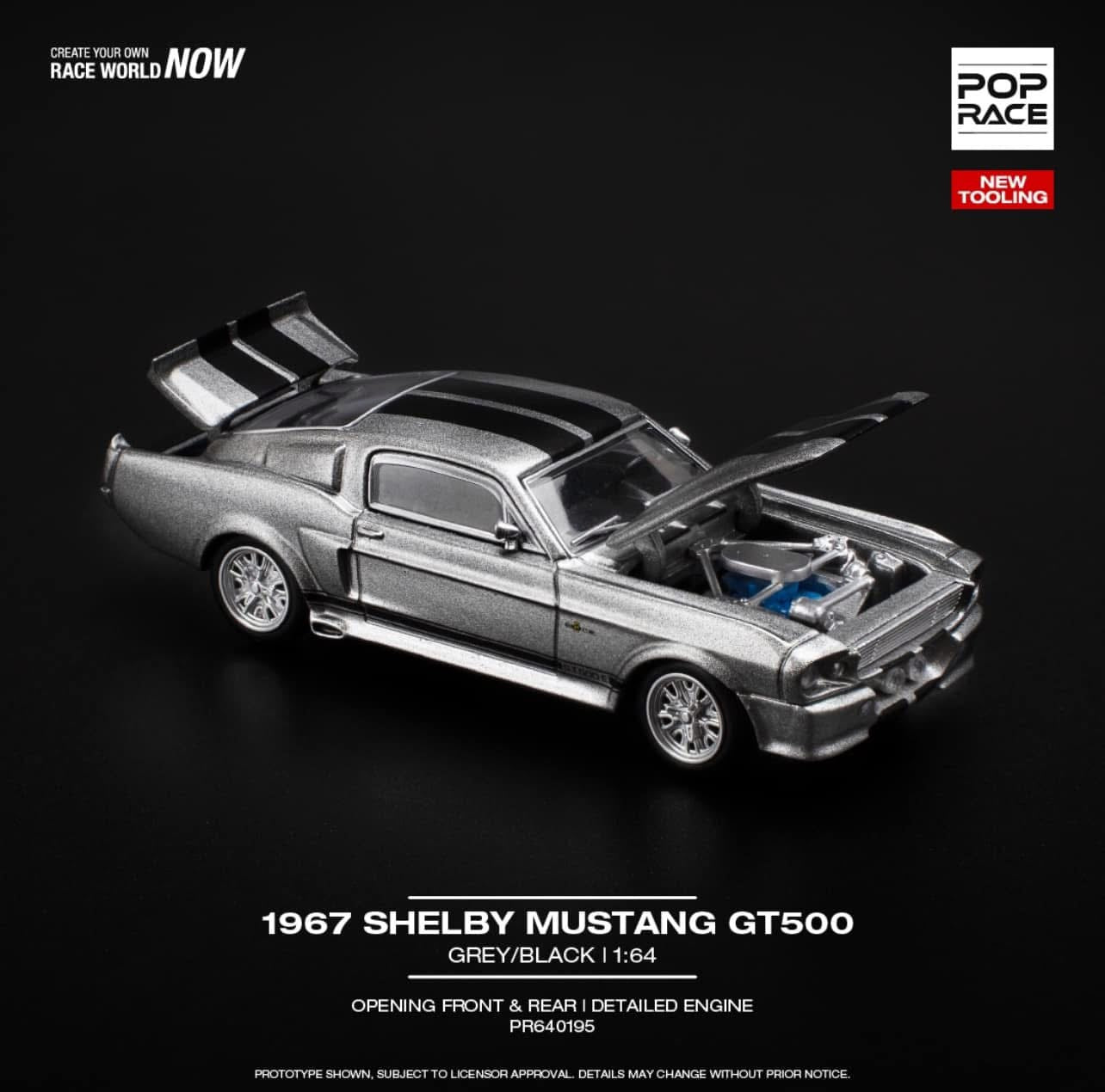 Pop Race 1967 Shelby Mustang GT500