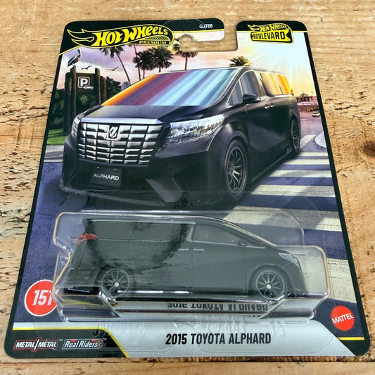 Hot Wheels Premium Boulevard 2015 Toyota Alphard